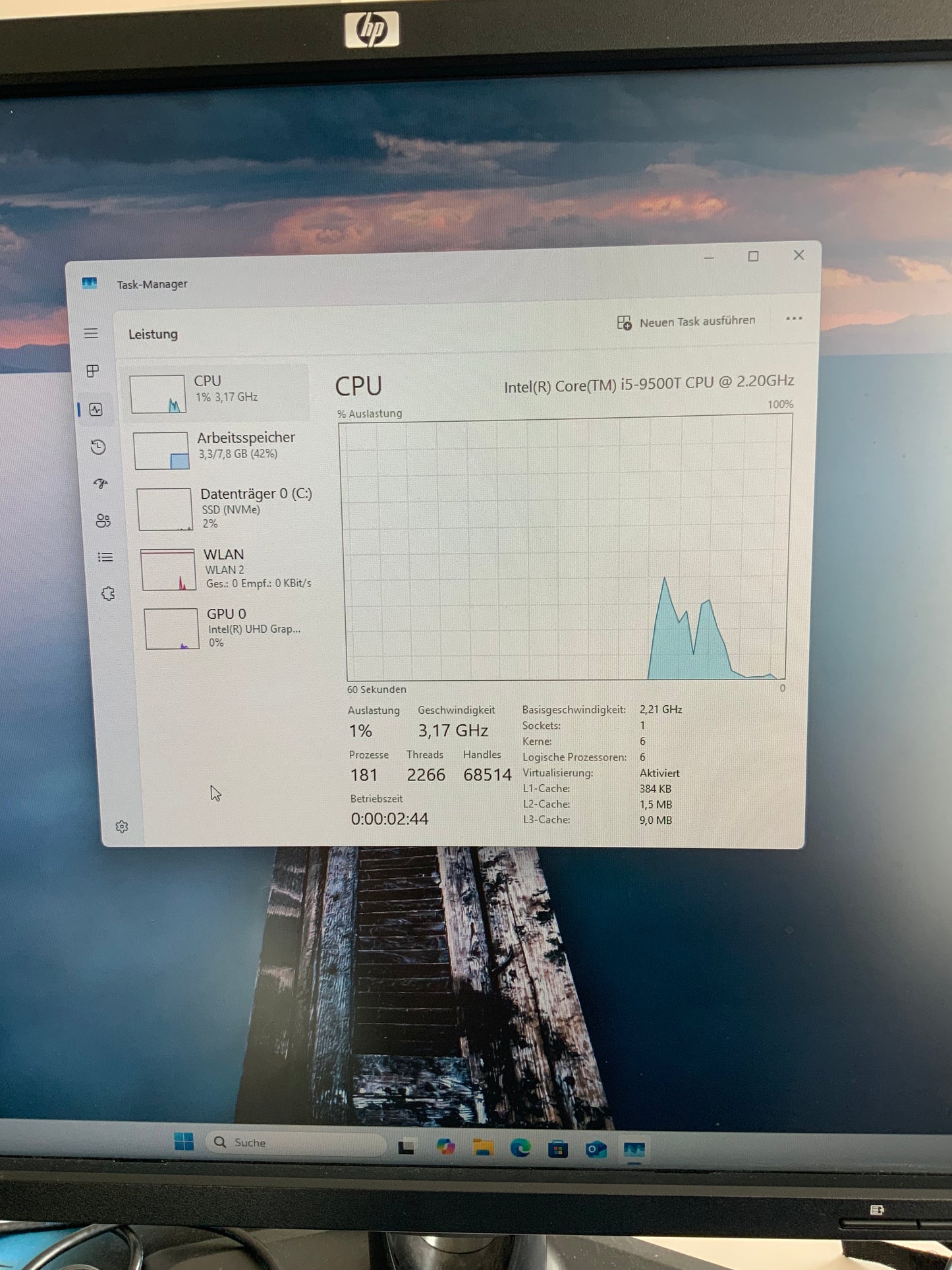 Dell Optiplex 3070 Mini/Tiny Pc | Intel i5-9.Gen | 256GB SSD | 8 RAM | UHD Graphics | MwSt. | Garantie